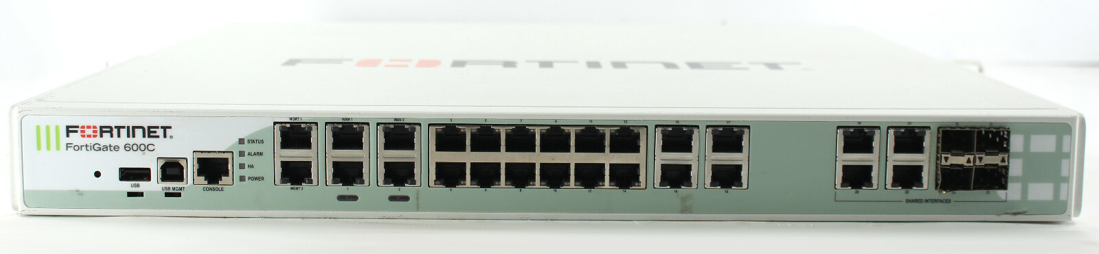 Fortinet FortiGate 600C FireWall Accelerated Security Appliance No Cors or PSUs