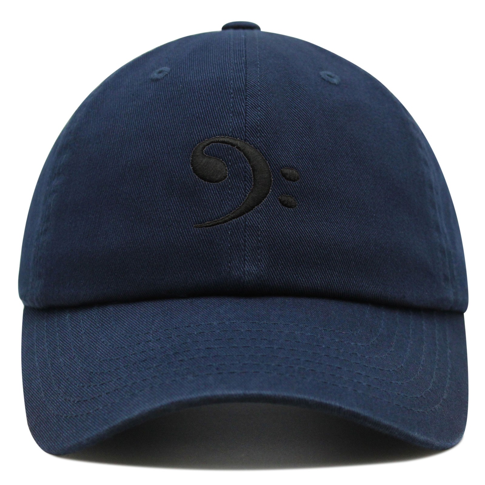 JPAK Bass Clef Premium Dad Hat Premium Cotton Strapback Music Musician Gift