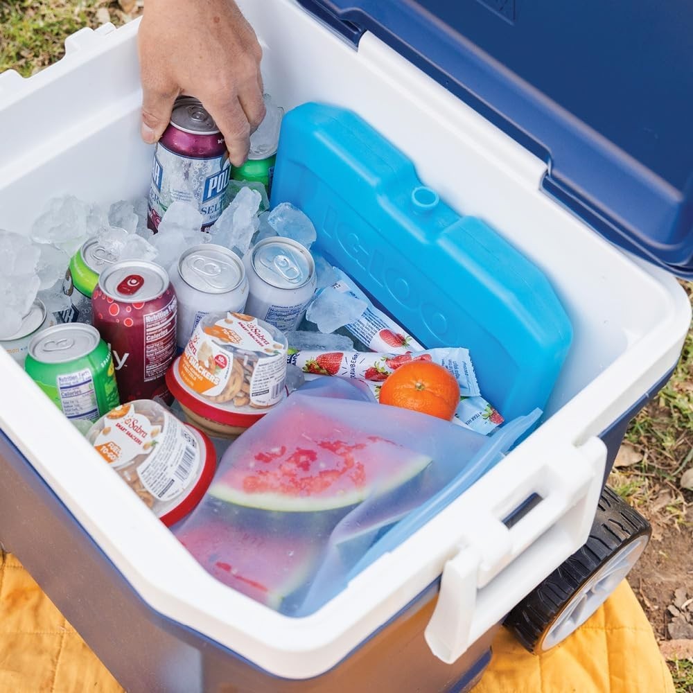 Maxcold Ice Blocks - Long-Lasting Gel Insulation for Extra Large Coolers