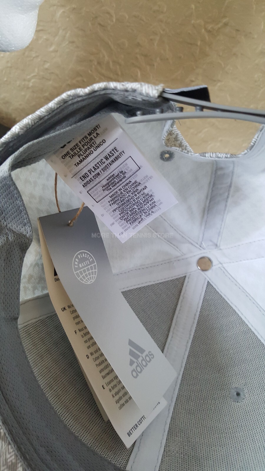 Adidas Golf Cap MEMBERS BOUNCE LIGHT GRAY HAT HA1263
