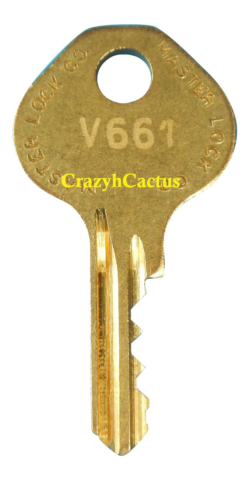 Master Lock Padlock 1525 1585 2010 2076 Control Key OEM Original Master Key V661