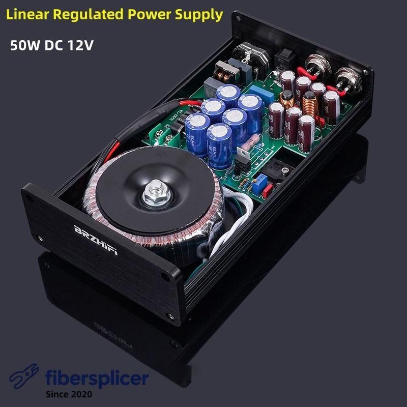 50W DC 12V Linear Regulated Power Supply Linear Supply w/ Custom Voltage Audio