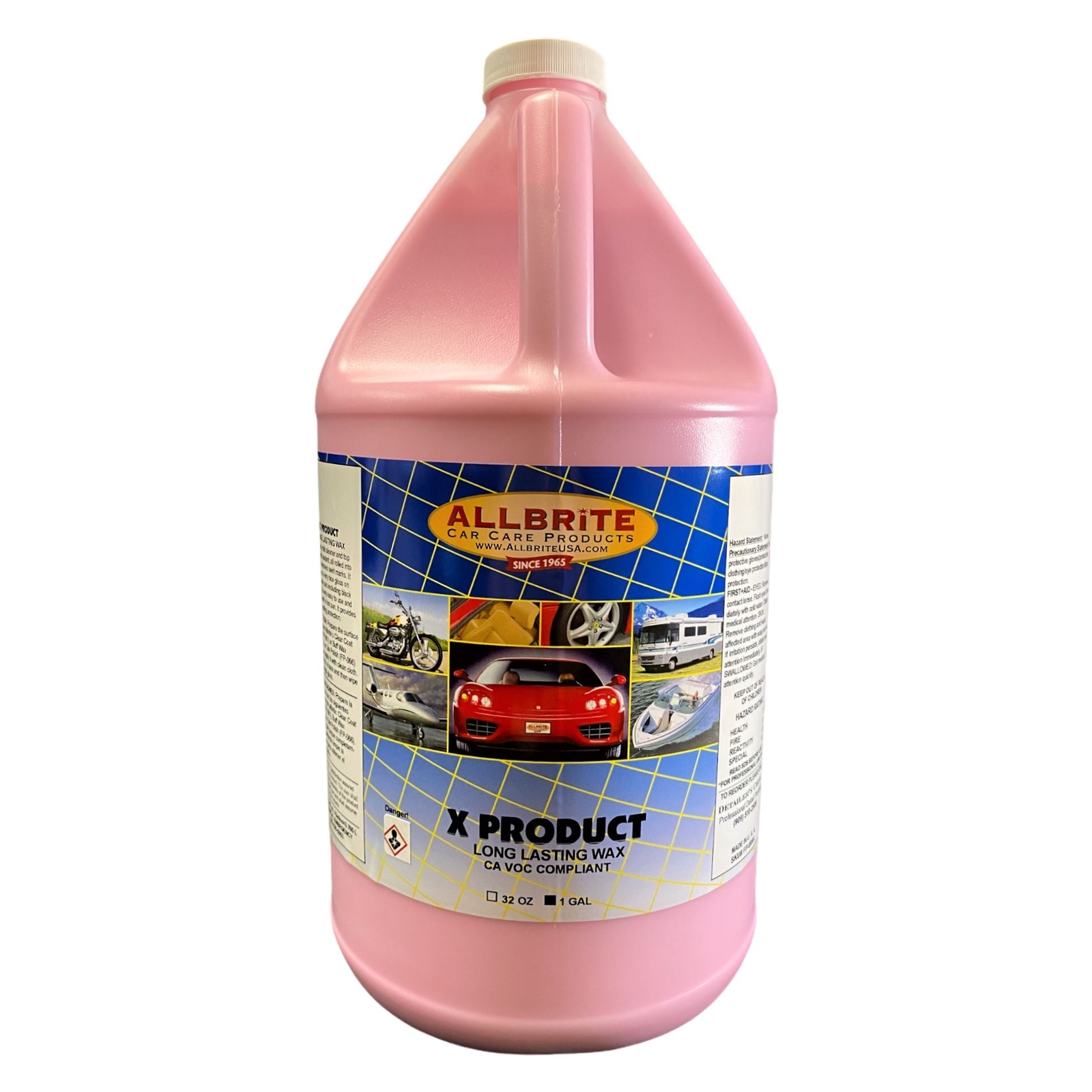 Allbrite " X " Product Glaze One-Step Car Polish & Wax
