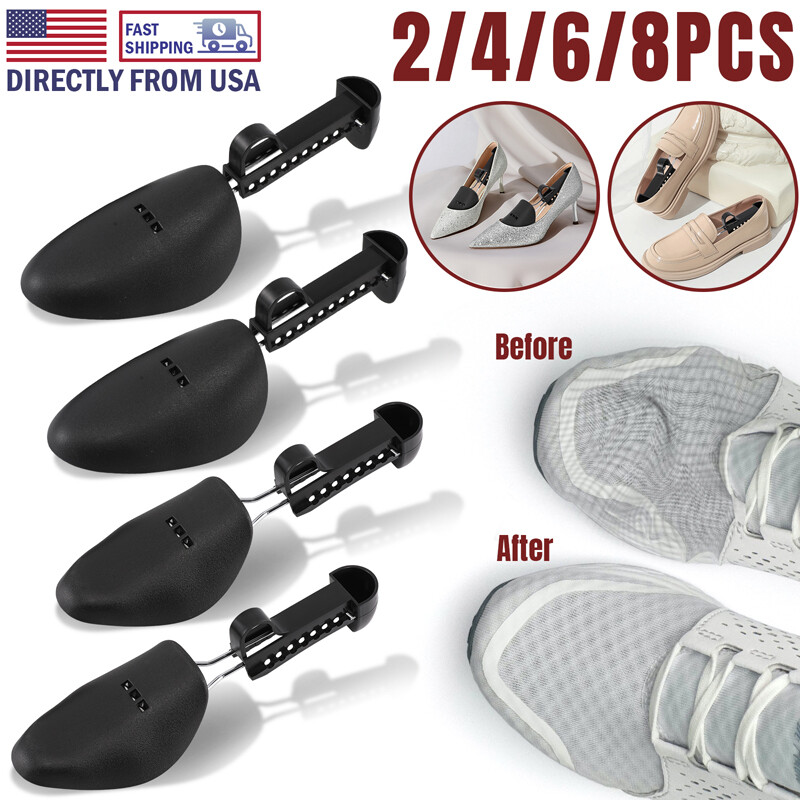1/2/3/4Pairs Adjustable Support Shoes Tree Keeper Stretcher Shoe Shaper Holder