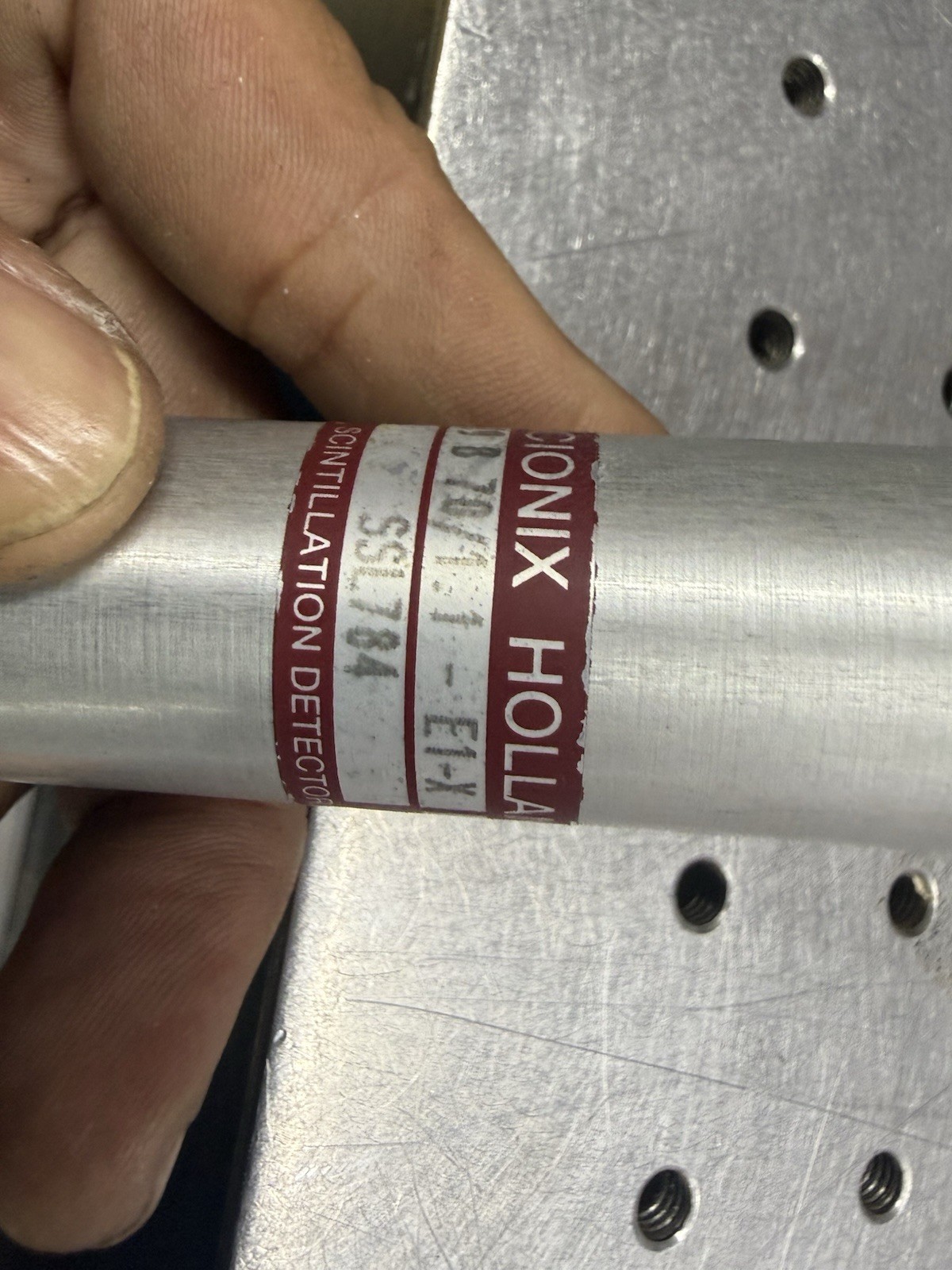 Scionix 19B70/1.1-E1-X Scintillation Detector Probe Untested As-Is