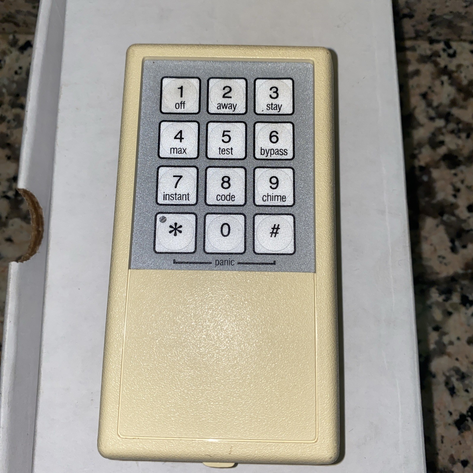Ademco 5827 Home Security System Wall Mounted Remote Wireless Keypad