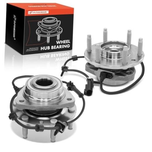 2 x Front Wheel Bearing and Hub Assembly with Pair Kit for Front Both Wheels