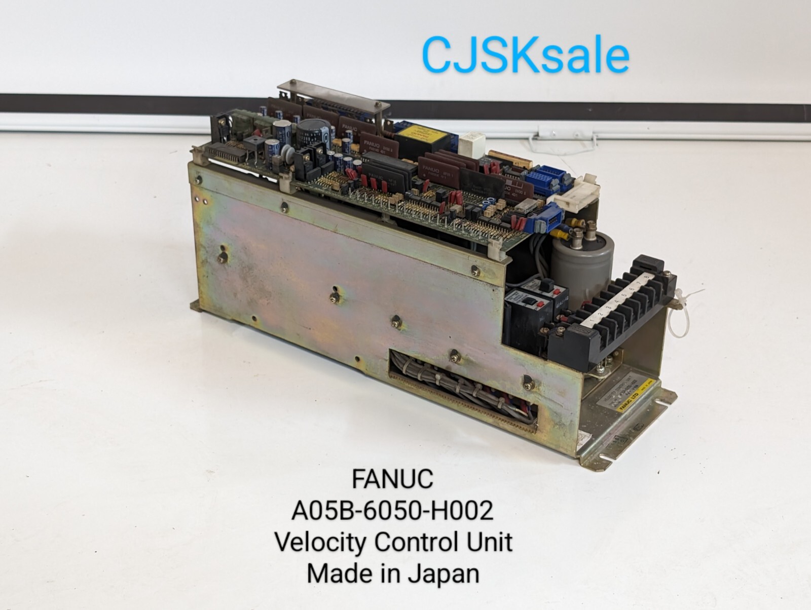 FANUC A06B-6050-H002 Velocity Control Unit  Made In Japan (USED).