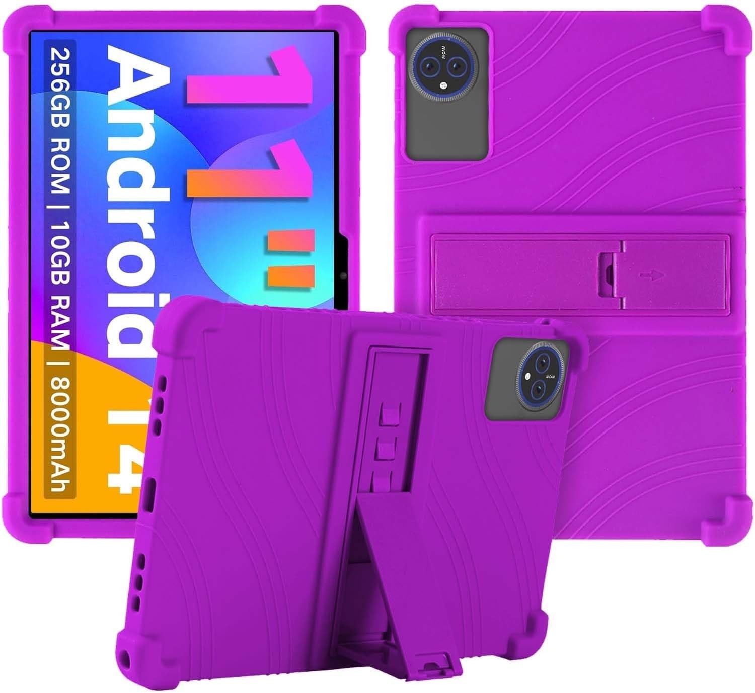 Case for Suicoey 11 inch Android 15 Tablet (P80) Kids Friendly Silicone Cover