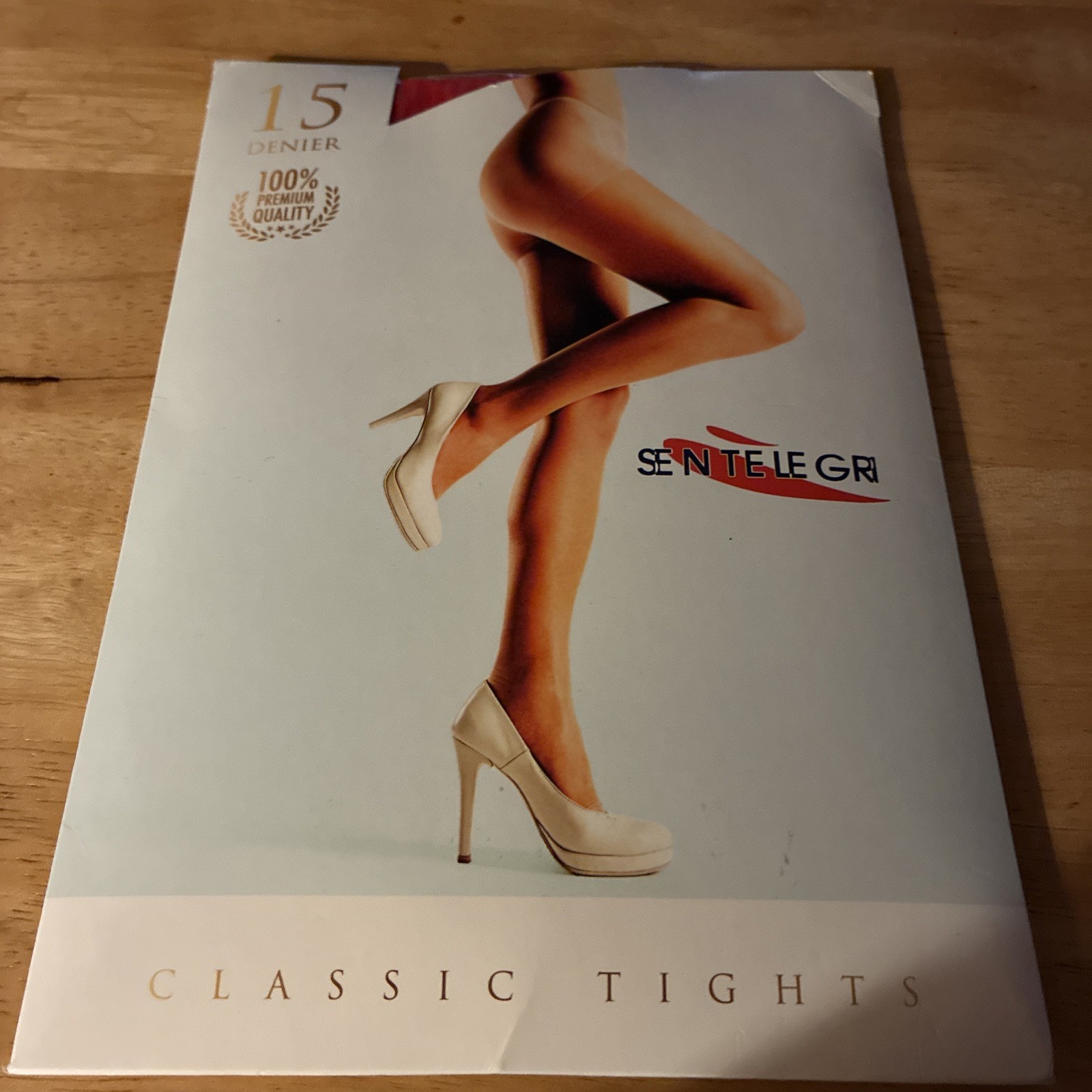 Sentelegri Womens Vanessa Tights 15 Denier Classic Size regular redSheer Matt