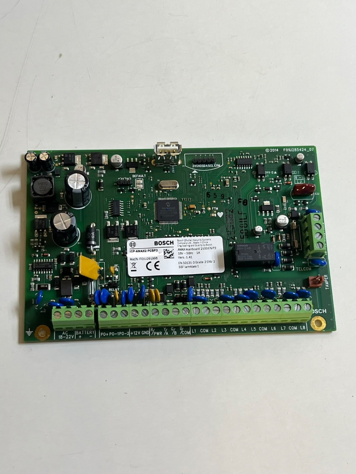 Bosch ICP-AMAX2-PCBP3 Security Control Panel