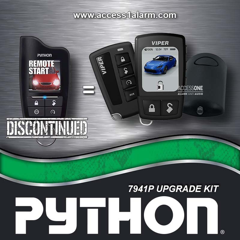 Viper 2-Way LCD Remote Control Upgrade Kit Replacing Python 7941P New For 2025