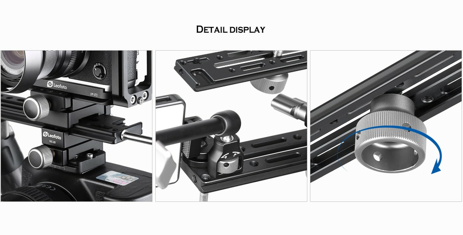【USA Dealer】Leofoto NP-400 400mm double platform / two cameras mounted