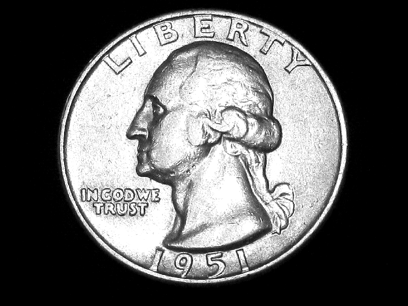 1951-D Washington Quarter --- Almost Uncirculated +++