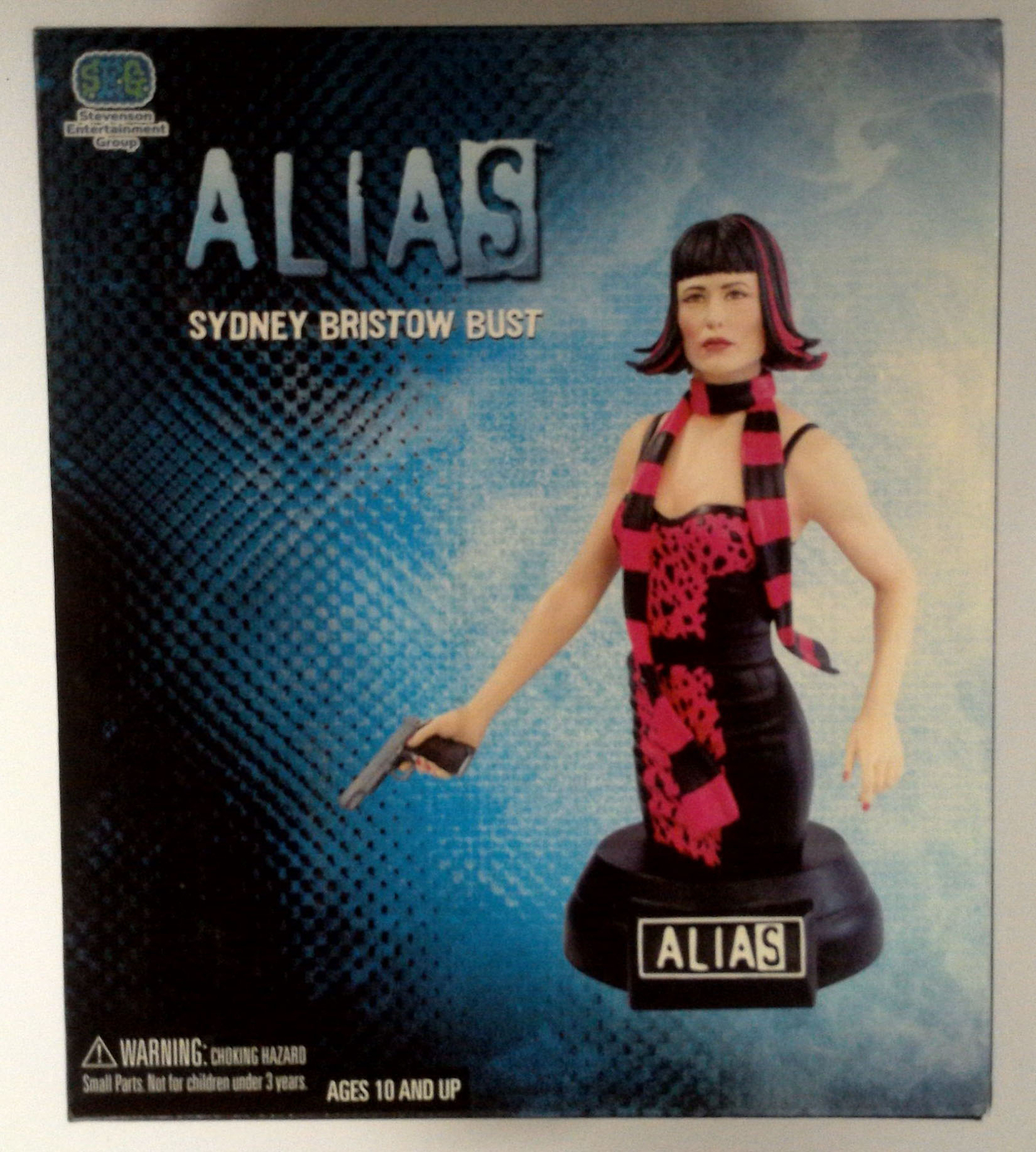 1x  RJ0335: Alias: Sydney Bristow Bust: S.E.G.: 2004: NIB New In Open Box Action