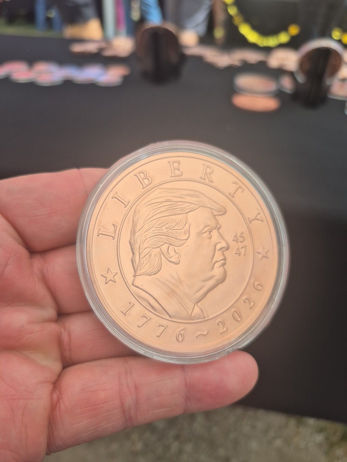 2026 Trump 5 oz .999 Copper 1776-2026 250 Year Presidential Medallion