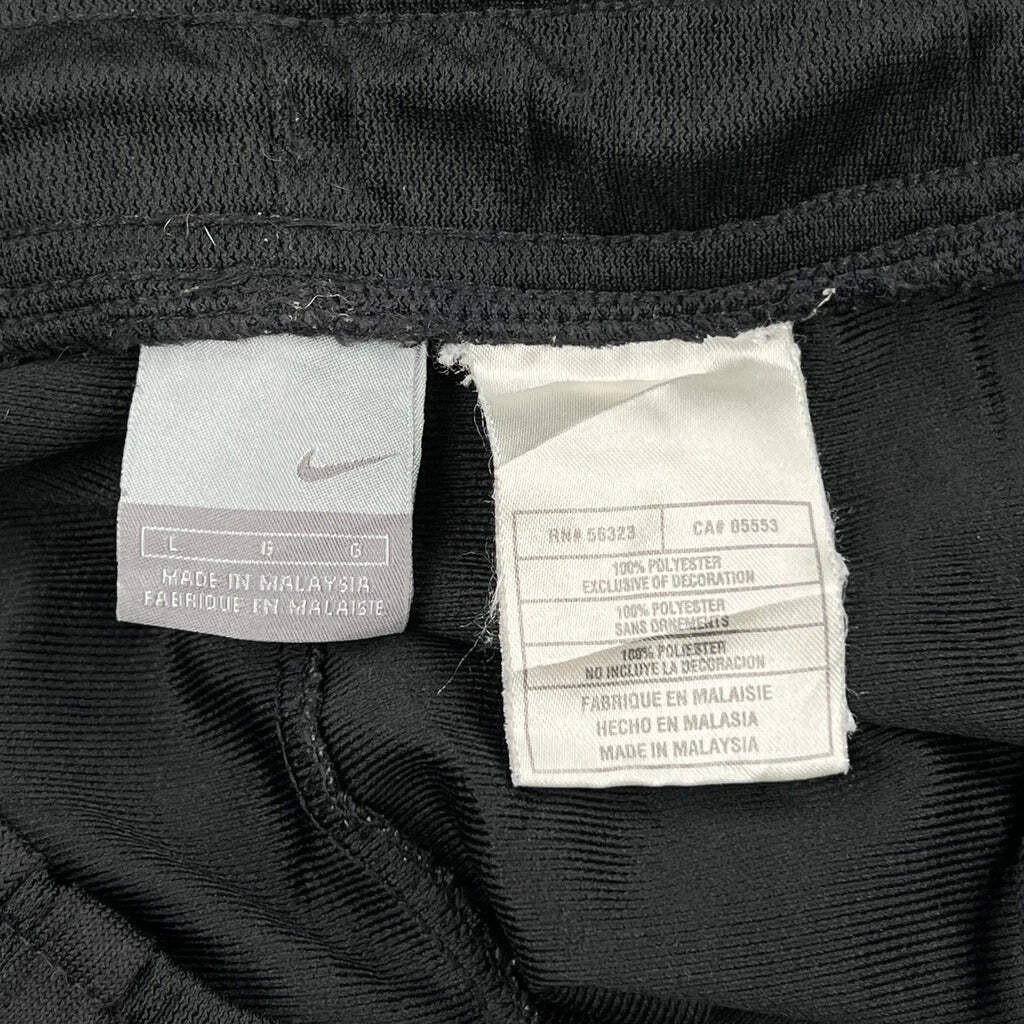 Nike Track Pants - Large Black Polyester