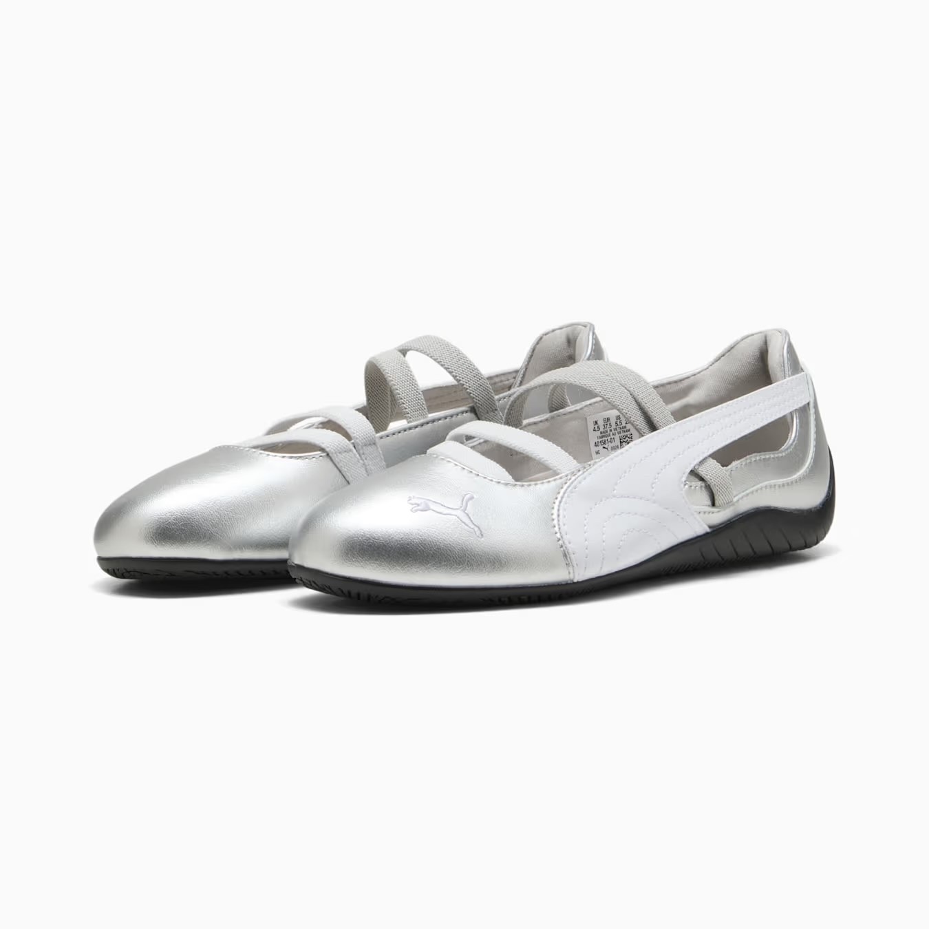 Puma Speedcat Ballet Metallic - Silver Womens Shoe