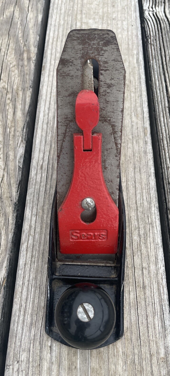 Vintage Sears Plane Flat Bottom Made In England 9”