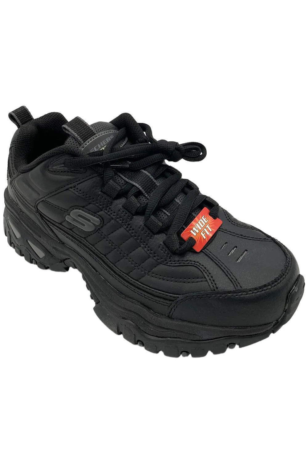 Skechers Men's After Burn M. Fit Slip On Sneakers Black/Black