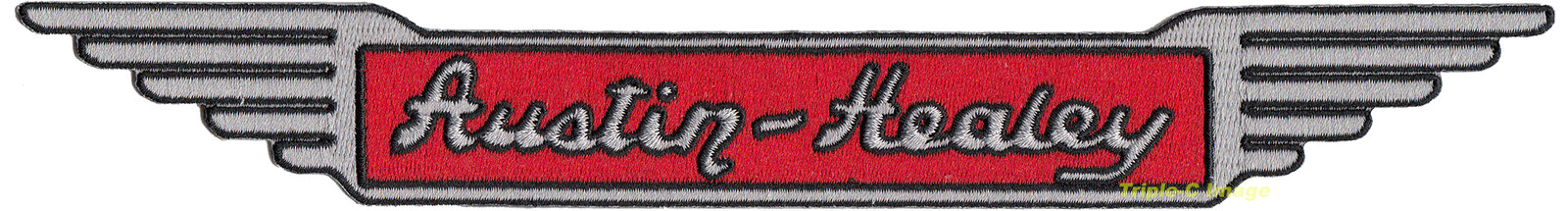 Austin Healey 10" large jacket back size embroidered patch