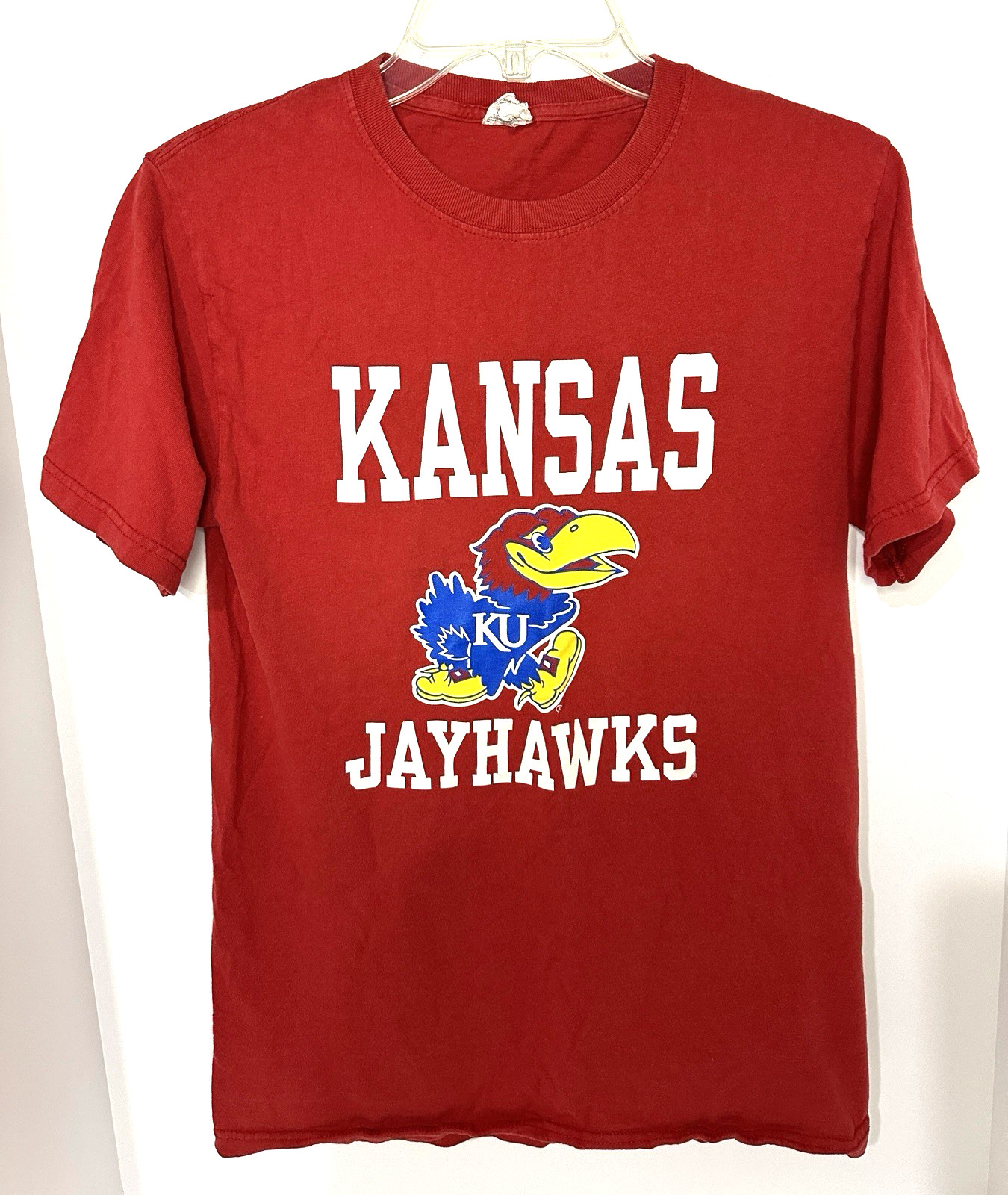 KU Res T-Shirt Kansas Jayhawks Adult Small Football Sports Fan Shirt