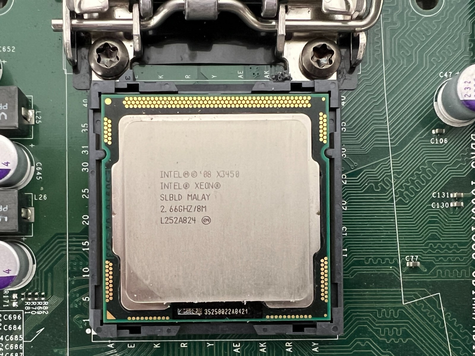 SUPERMICRO X8SI6-F-NI015 ATX Server LGA 1156 Motherboard w Intel Xeon X3450 CPU
