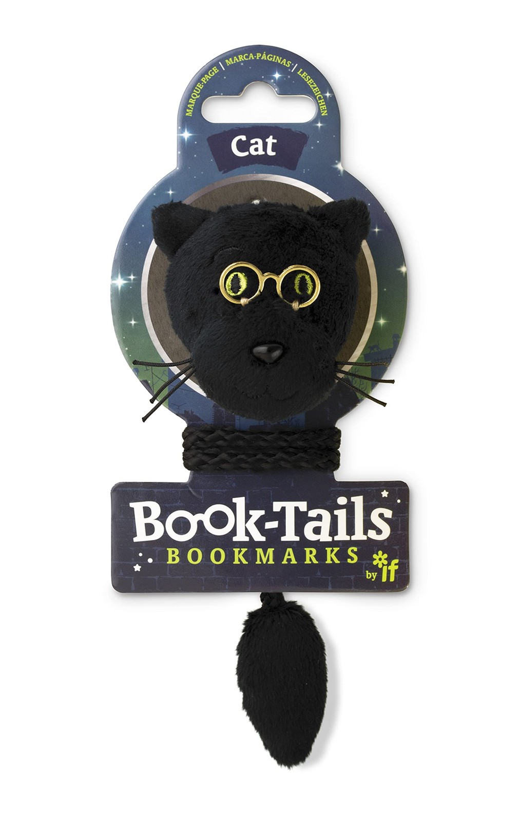 IF Book-Tails Bookmark - Black Cat