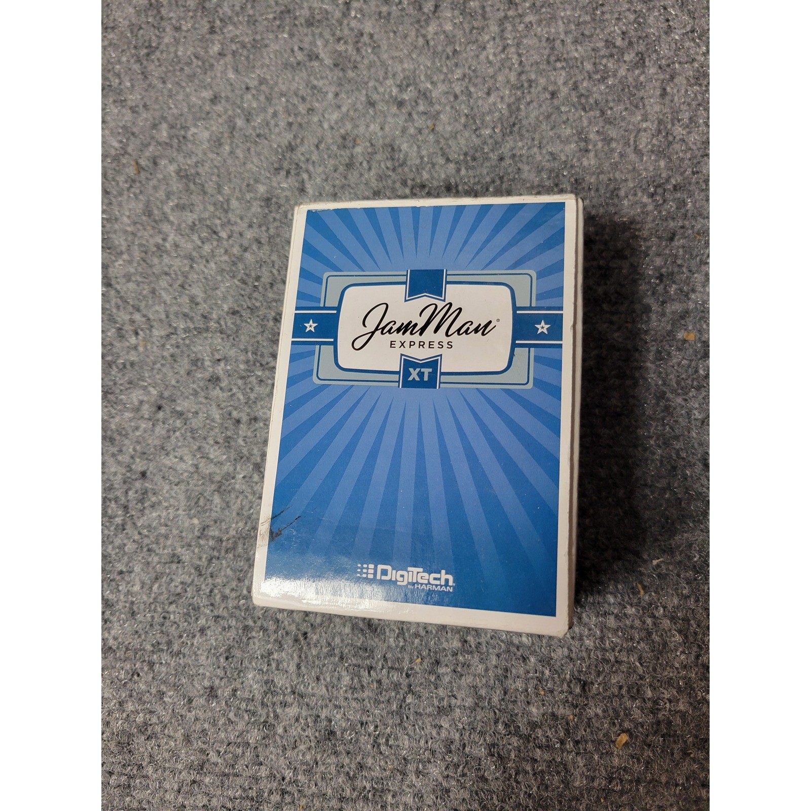 DigiTech JamMan Express XT Compact Stereo Looper Pedal Blue JMEXPXT
