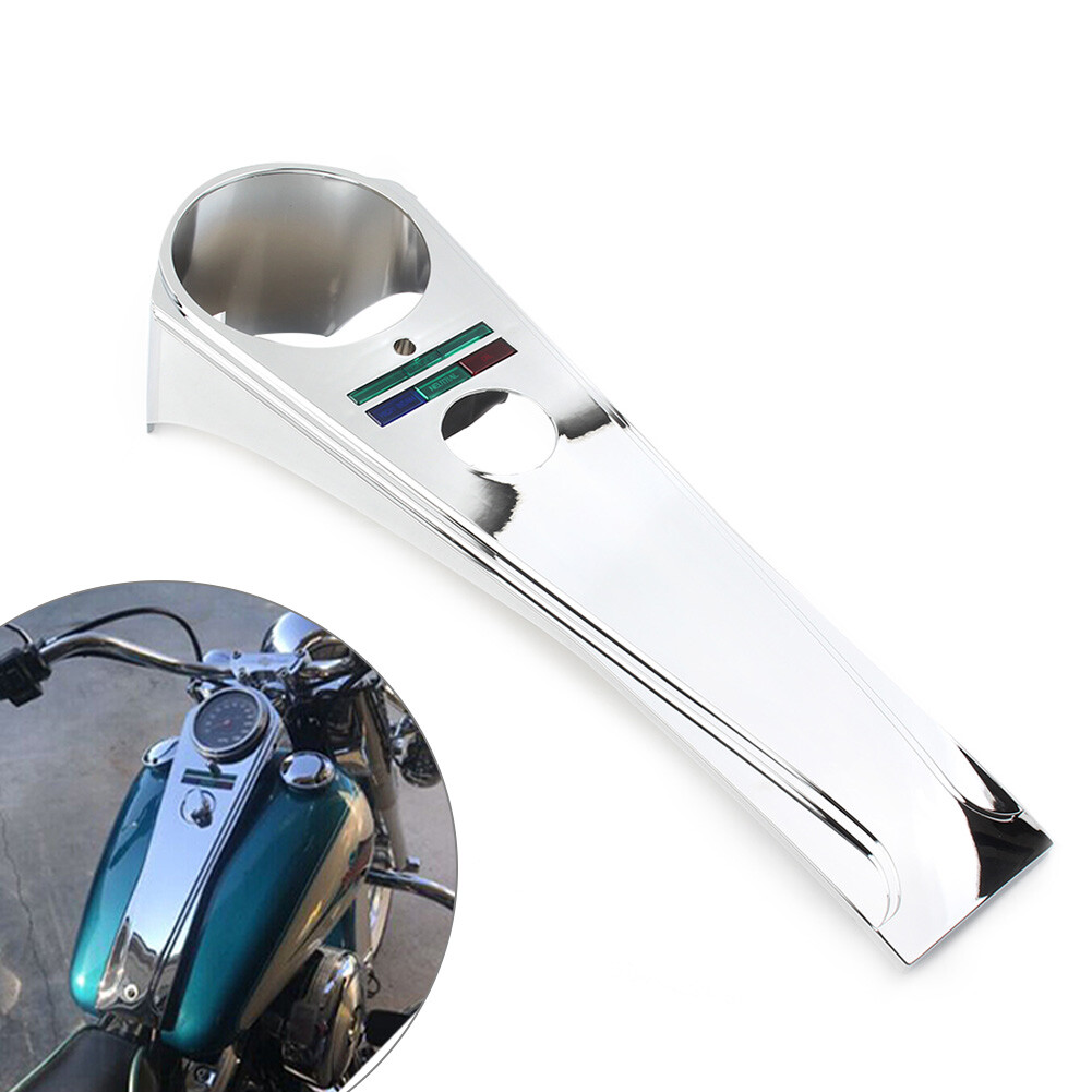 Long Rider Style Dash Panel For Harley Softail Custom FXSTC FXDG FXDWG FX US