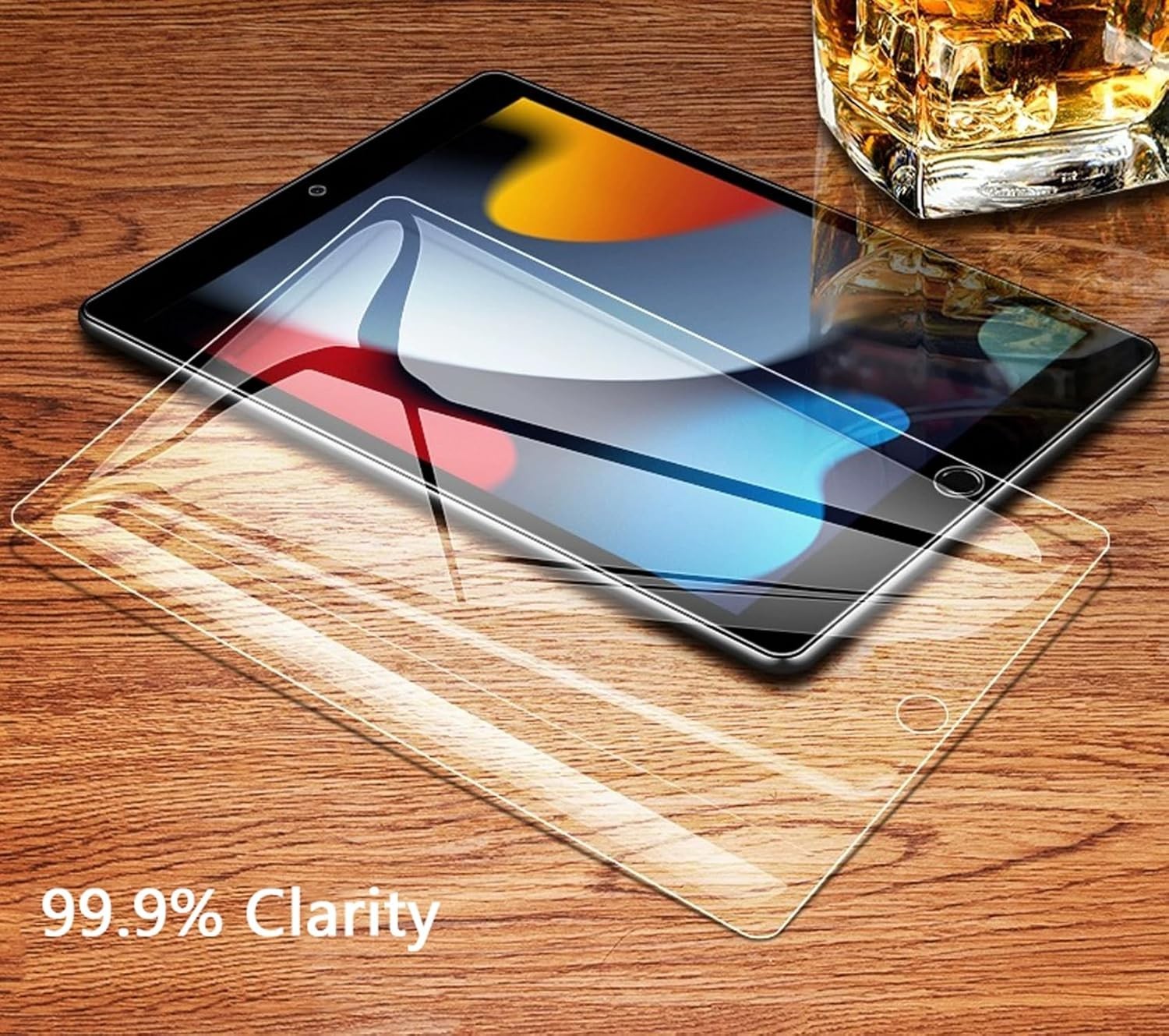 2 Pack Screen Protector for iPad 9th 8th 7th Generation 10.2 Inch,Tempered Glass