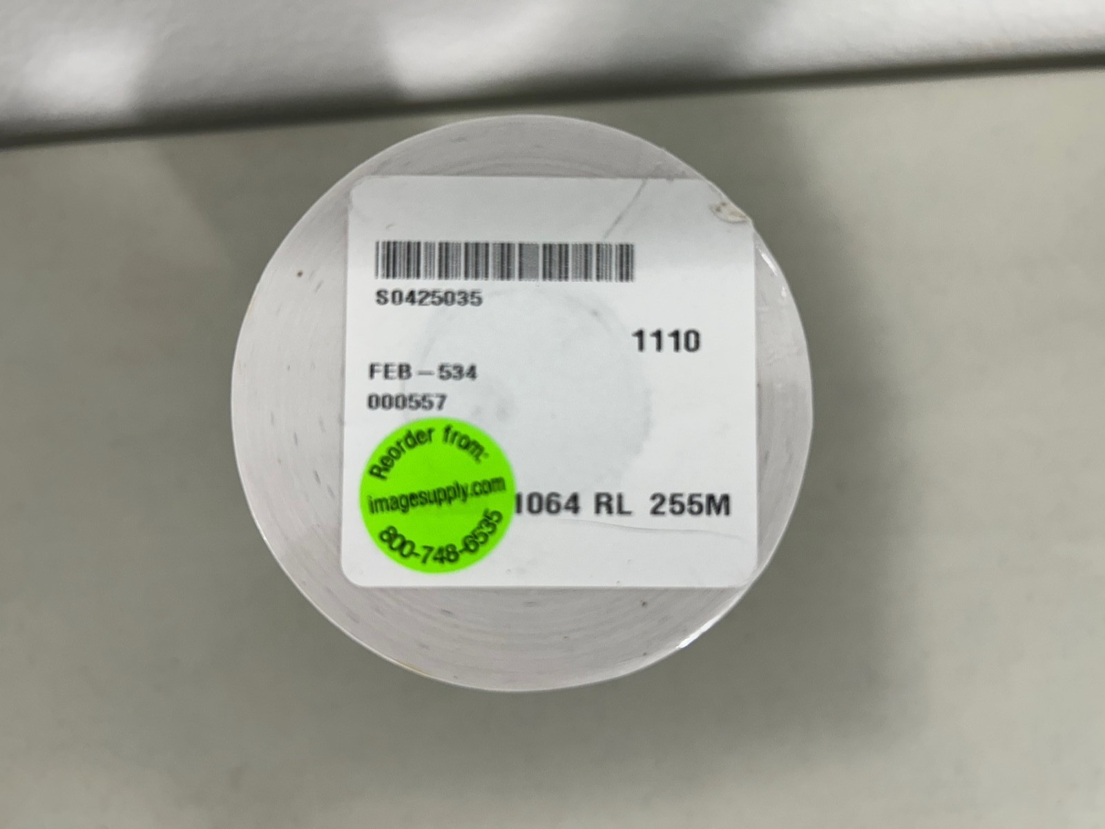 Genuine Monarch 1110 "SELL BY" Labels FEB-132 (000557) 16 rolls/1 sleeve