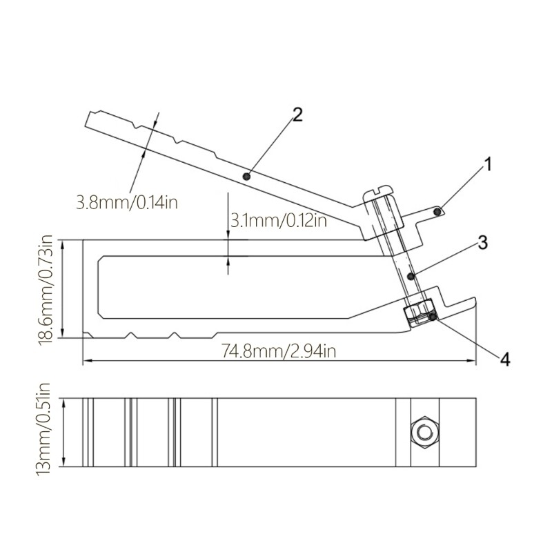 Nut Insert Installation/Removal Tool For Networks Cabinet Racks Server Rack