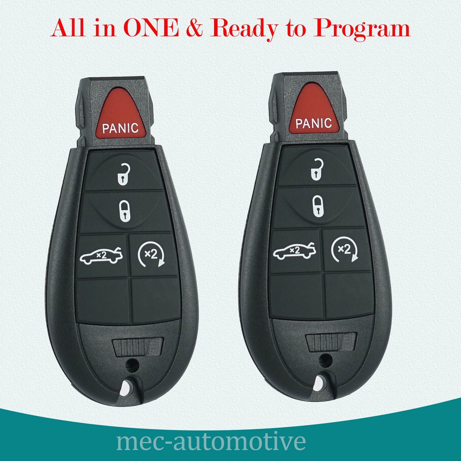2 FOR 2013 2014 2015 2016 DODGE DART KEYLESS REMOTE SMART KEY FOB FOR