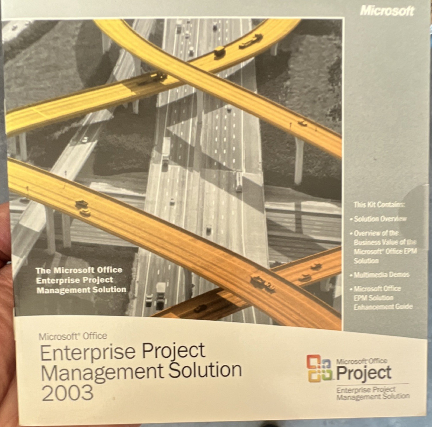 Microsoft Office Enterprise Project Management Solution 2003 Office Suite CD