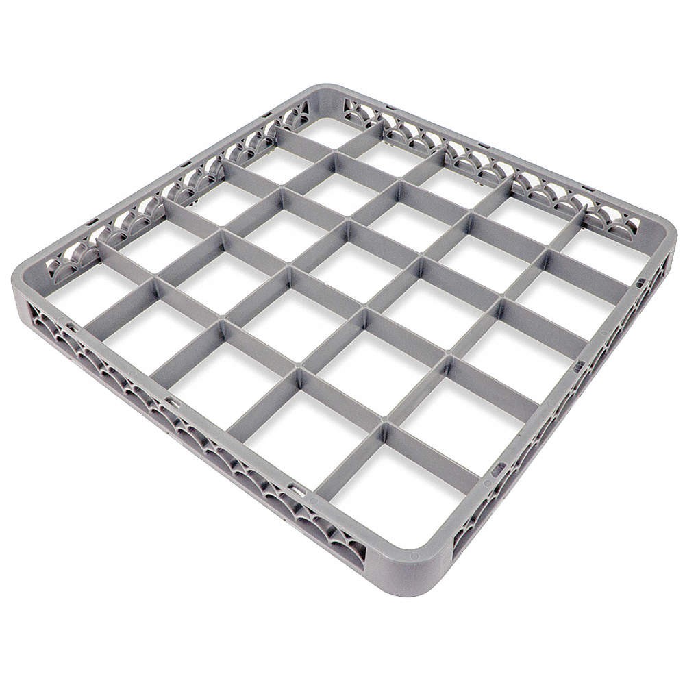 CRESTWARE REC25 Glass Rack Extender,19 1/2" L,Gray 38EW02