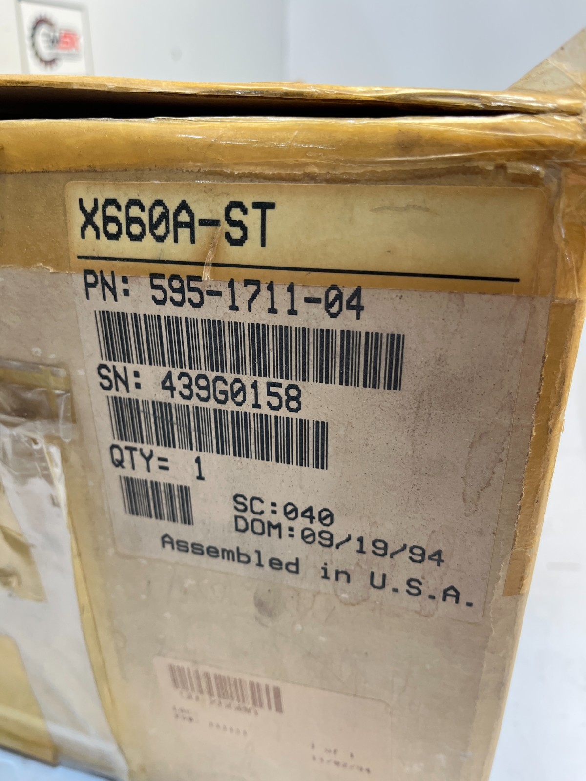 Sun Microsystems 595-1711-04, X660A-ST, NIB