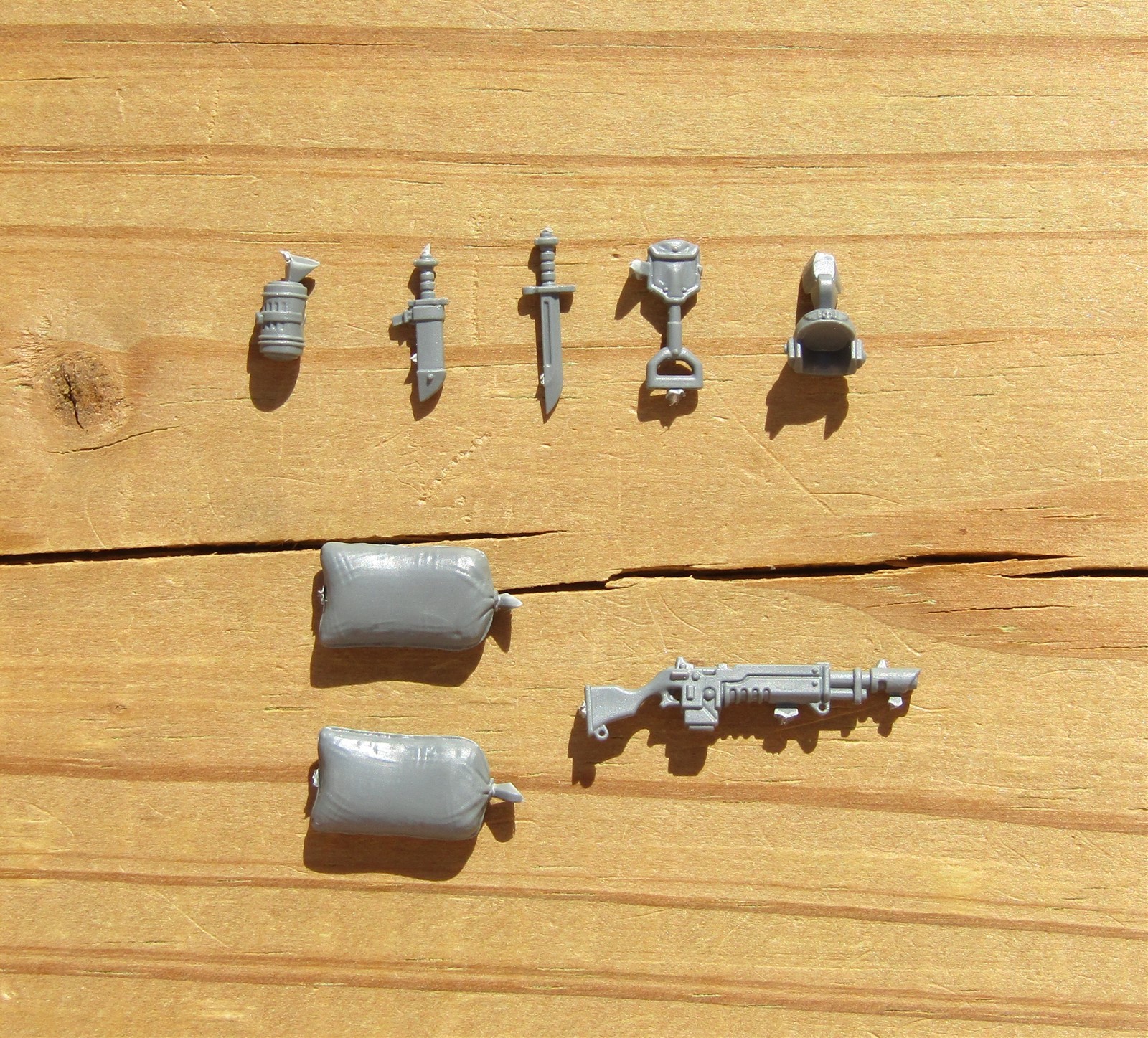 40K Astra Militarum Cadian Shock Troops Accessories Bits 8 Bitz New