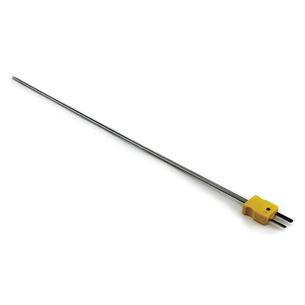 DAYTON 36GK71 Thermocouple Probe,K,12in,Inconel,22 AWG 36GK71