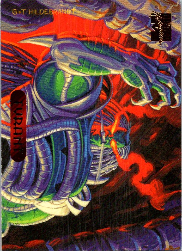 1994 Fleer Marvel Masterpieces Hildebrandt Brothers #127 Tyrant