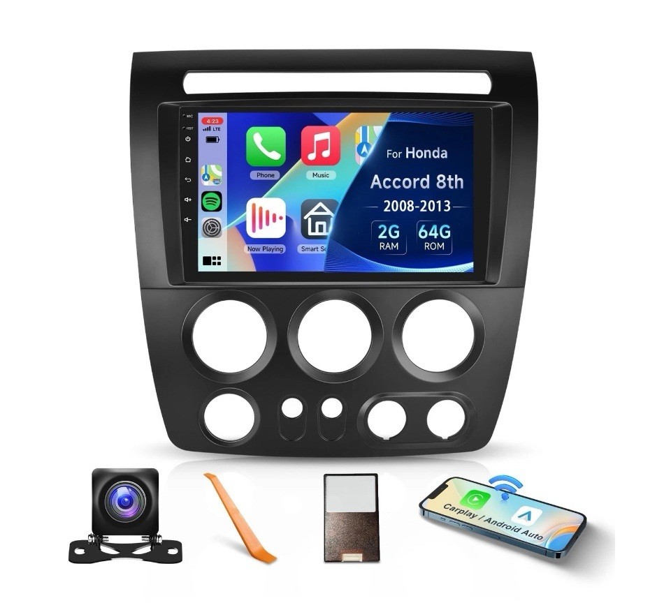 2+64G for Hummer H3 2005-2010 Car Radio with Wireless Carplay/Android Auto,An...