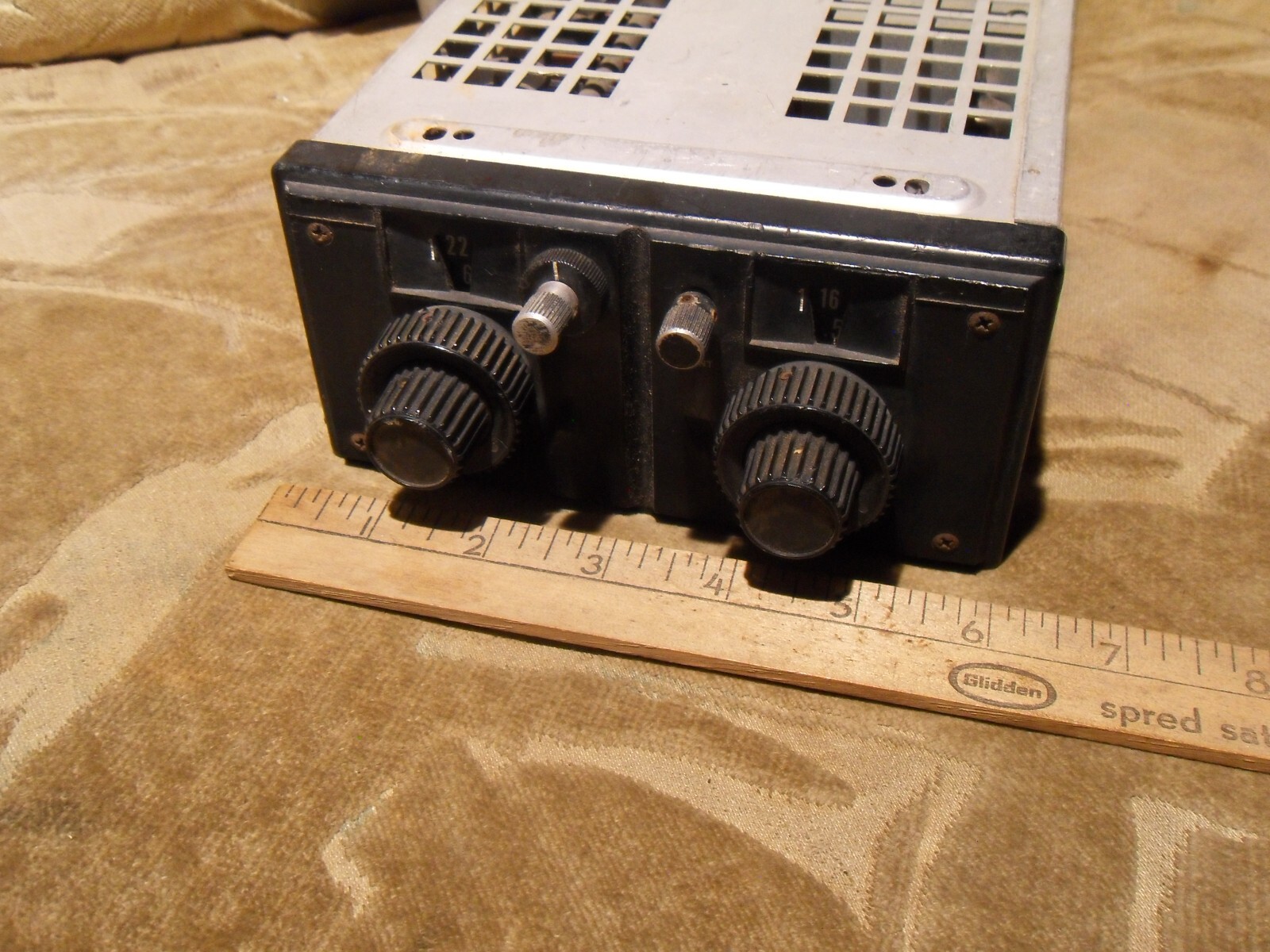 Narco Avionics MK12A Aircraft Nav/Com Untested AS PICTURED