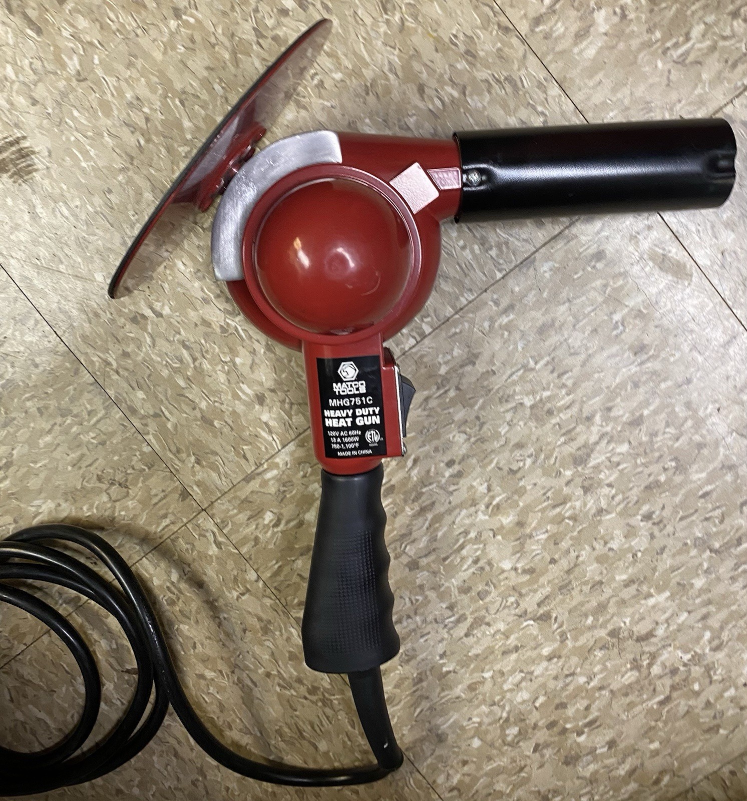 Matco Tools MHG751C Heat Gun New