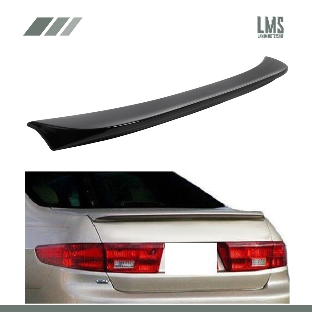 For 2003-2004 2005 Honda Accord Gloss Black Trunk Spoiler Wing