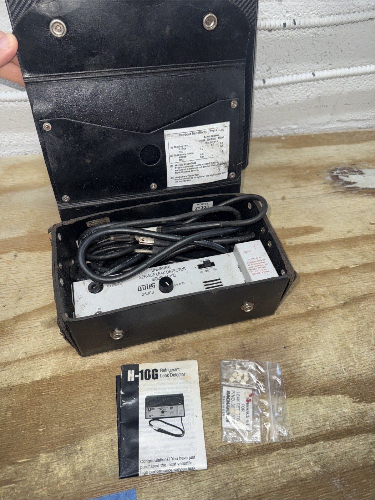 YOKOGAWA MARS H-10G Universal Service Leak Detector Model 25303 - For Parts