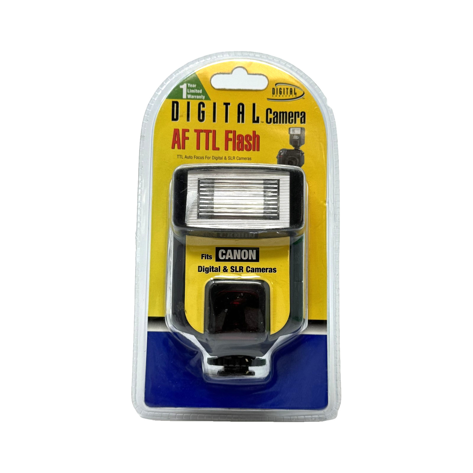 Digital Concepts 528AF/CAN Speedlite AF TTL Flash for Canon E-TTL New Sealed