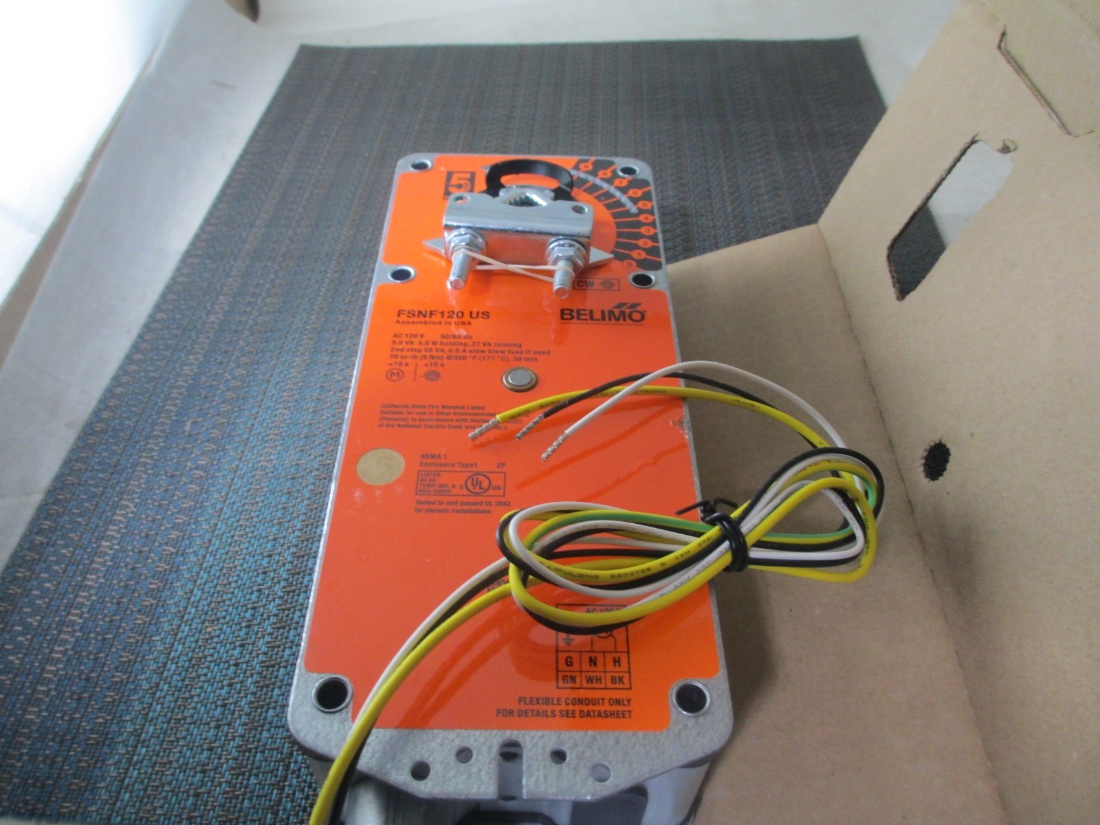 Belimo SNFS120 US Actuator NEW!