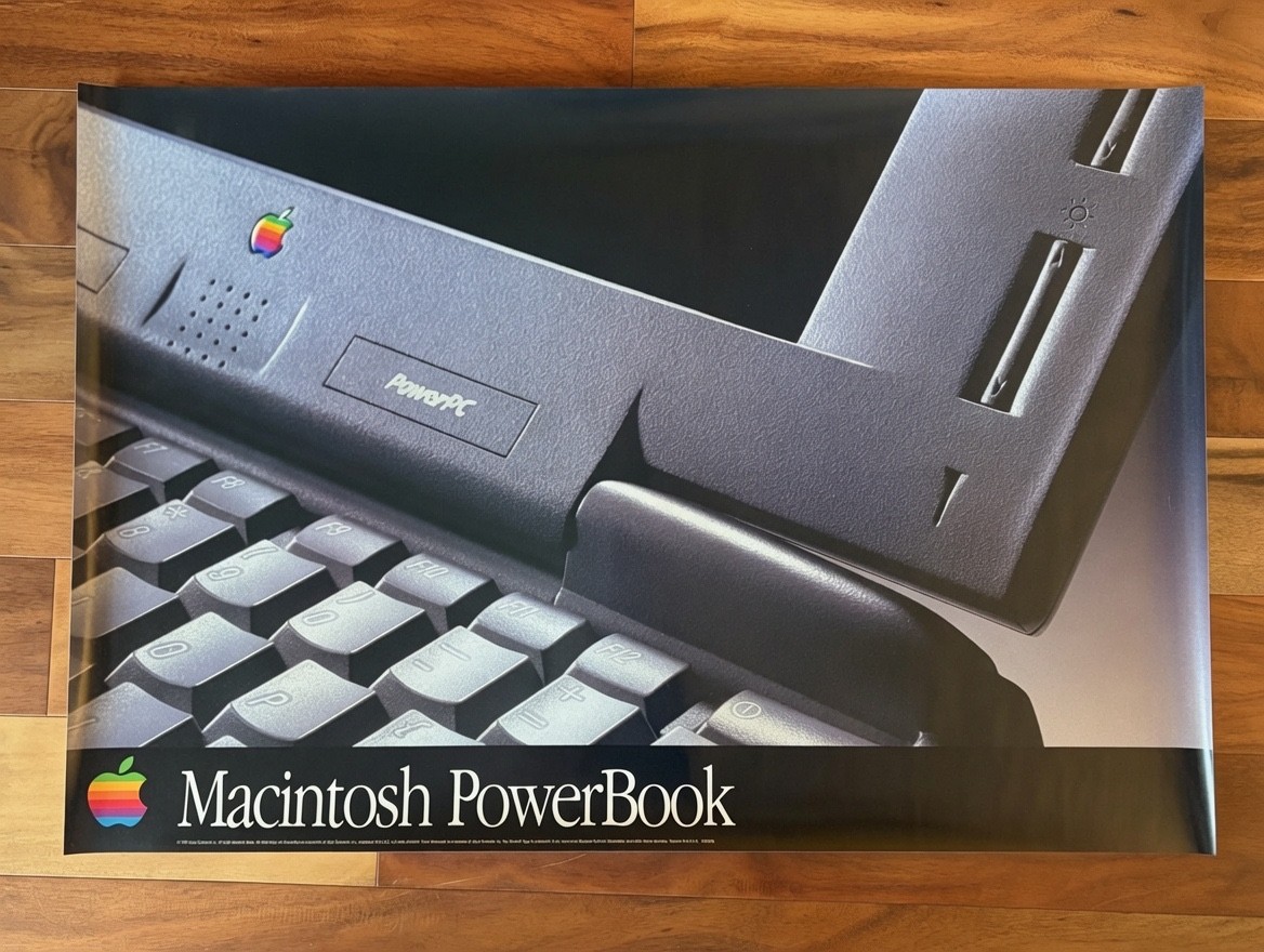 Apple Mac Powerbook 5300 Poster 24 x 36 NOT A REPRINT Vintage