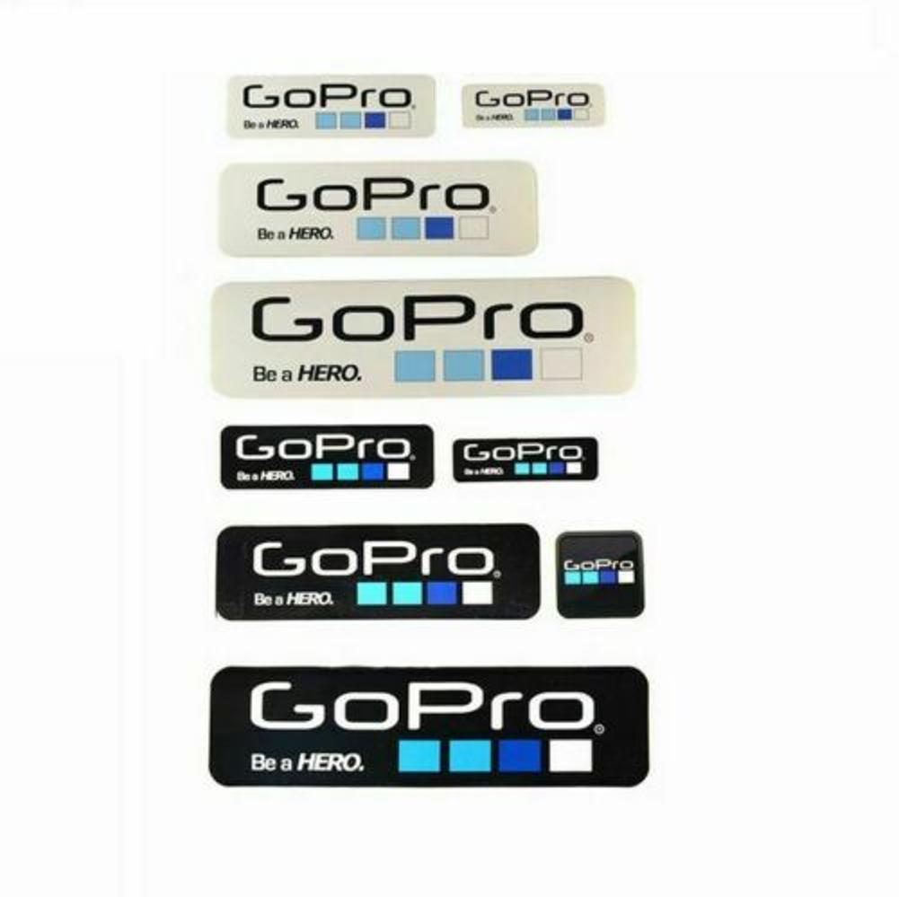 2 Set Self-adhesive Stickers for GoPro Hero Sports Helmet Camera Label/ Brand