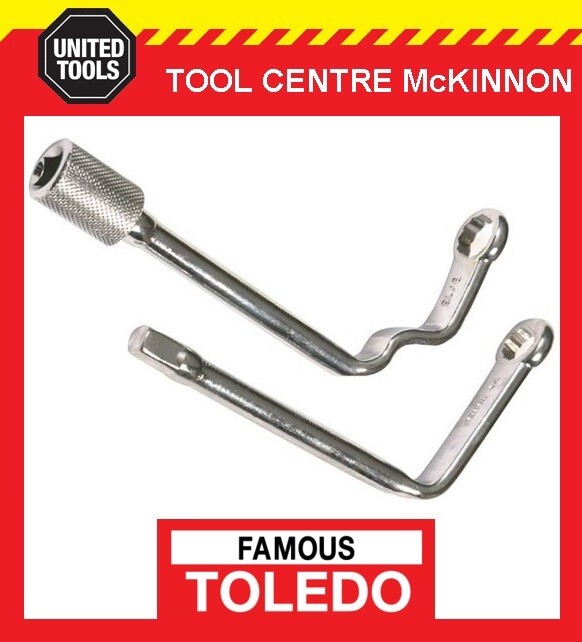 FAMOUS TOLEDO 302173 OFFSET DISTRIBUTOR CLAMP WRENCH – UNIVERSAL 1/2” & 9/16”